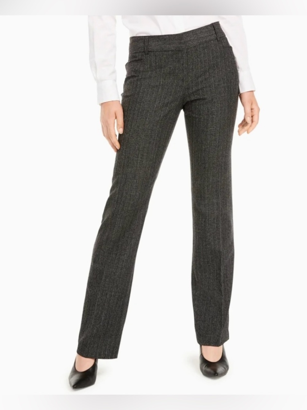 Y2K•BCX Vintage Grey Bootcut Mid Rise Dress Pants